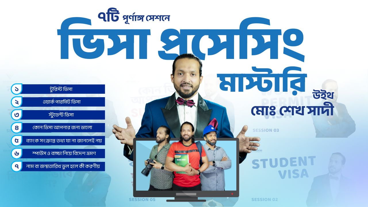 ভিসা প্রসেসিং মাস্টারি